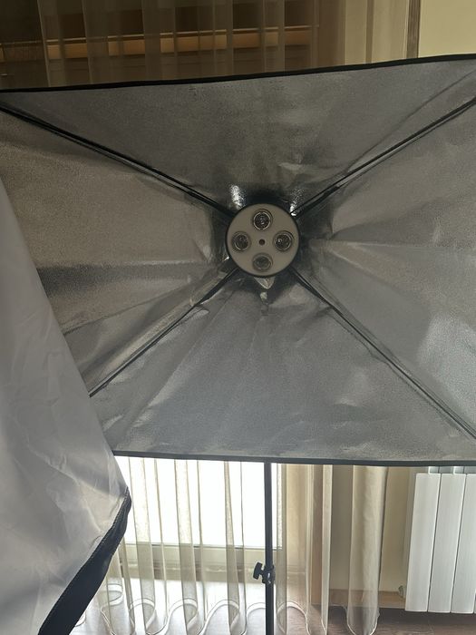 2 conjuntos de Softbox 4 lampadas 45w