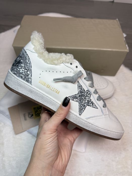 Кеди голден гус зима golden goose ggdb шкіряні та