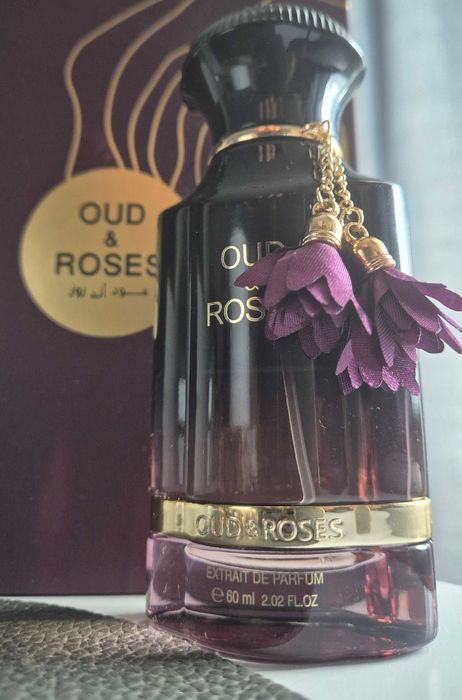 Perfumy Ahmed Al Maghribi - Oud & Roses. Ekstrakt perfum 60 ml UNISEX