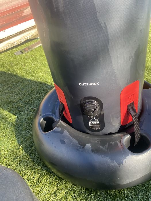 Saco boxe insuflvel e puching ball boxe