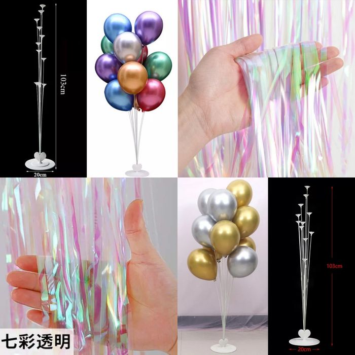 Шторка из фольги дождик баннер мишура фон фотозона из шаров арка годик