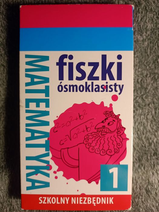 zestaw fiszek z matematyki