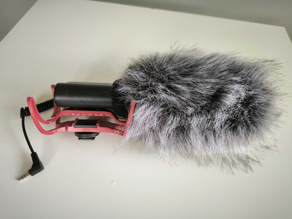 RØDE VideoMic mikrofon osłona przeciw wietrzna super stan