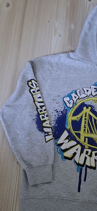 Подростковое худи толстовка Golden State Warriors для мальчика ~7 лет (рост 122-128)