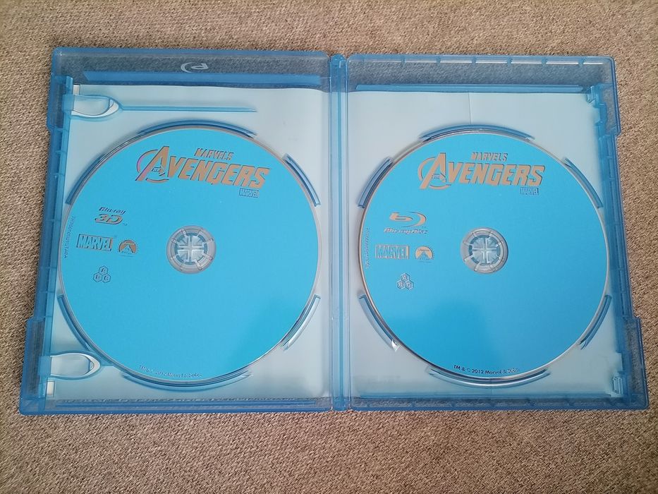 Vingadores da Marvel - Blu-ray e Blu-ray 3D