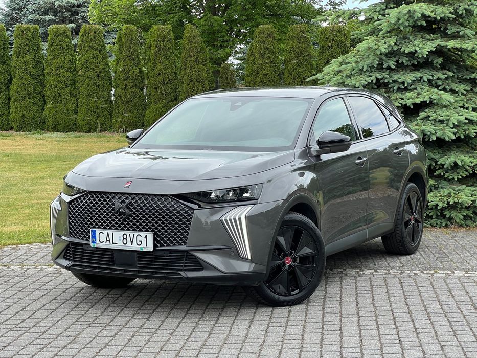 DS Automobiles DS 7 POLSKI salon LED CarPlay KEYLESS Kamera Podgrzew. fot Alcantara FV ASO