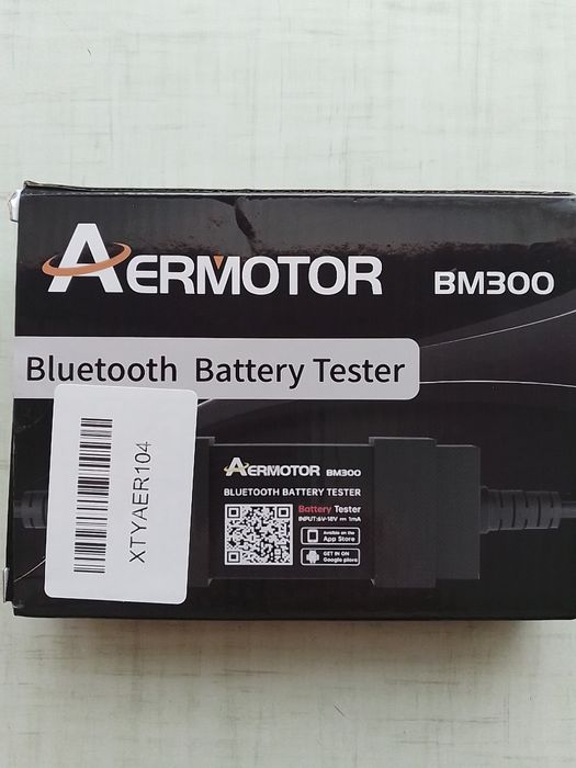 Аккумуляторний тестер - блютуз ВМ-300.