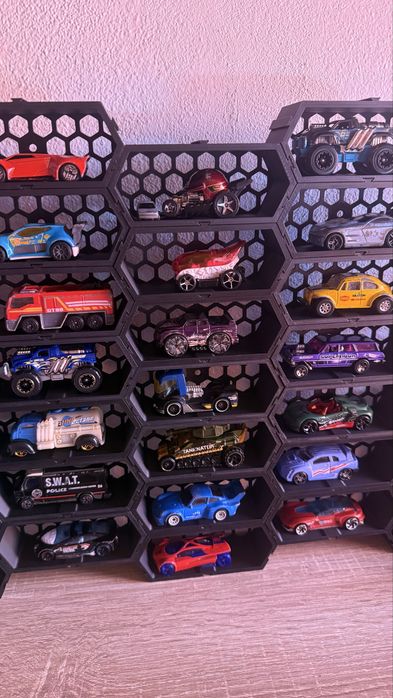 10 suportes para carrinhos hot wheels