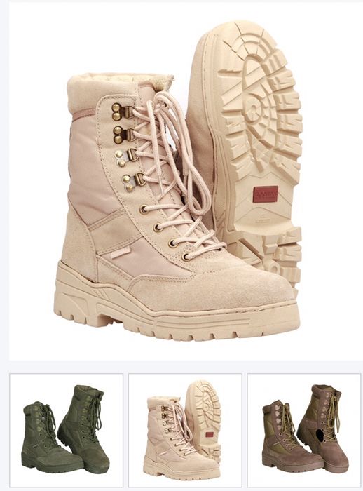 Botas tácticas com feicho