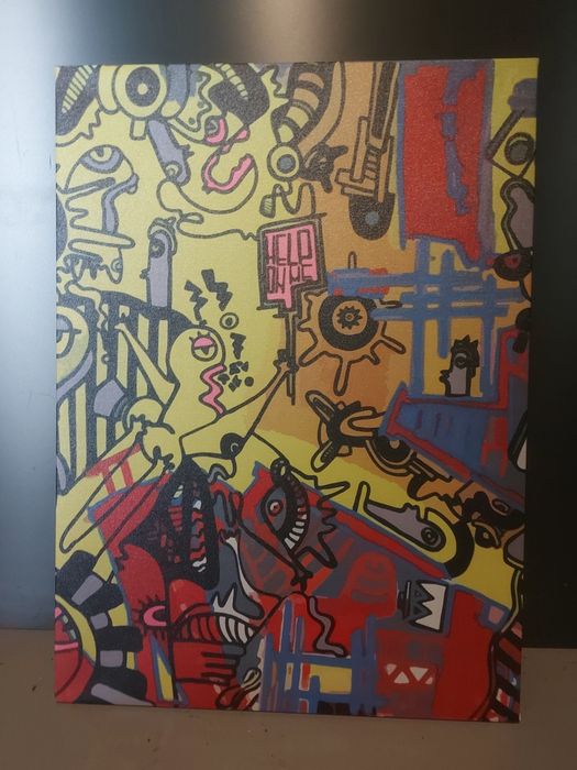 Serigrafia 65,5x88cm - Januário Jano - Arte de Rua