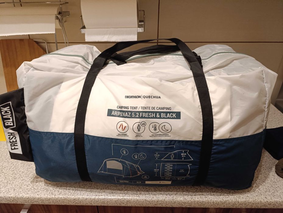 Namiot Quechua Arpenaz 5.2 Fresh&Black