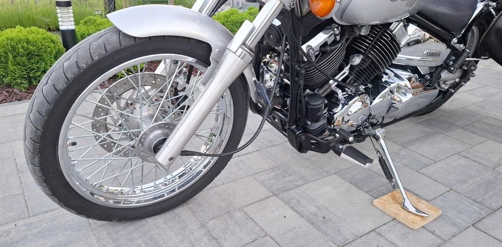 Yamaha XVS 650 Drag Star Custom 2004 19309 km, bezwypadkowy, PIĘKNY TRANSPORT