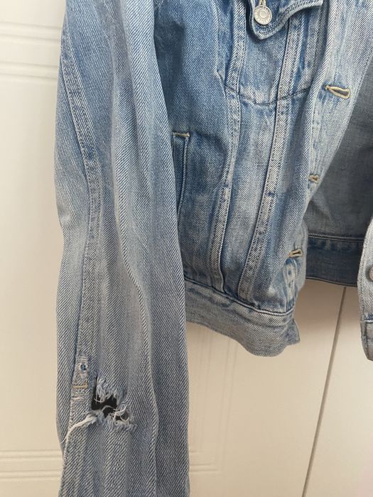 Levi’s kurtka jeansowa Trucker damska ripped