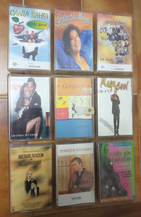 72 CASSETES de Música (Áudio)