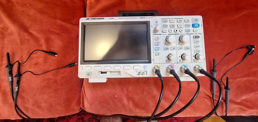 Osciloscópio 4 Canais BK Precision 2194 de 100MHz e 1GSa/s -> Nunca Usado