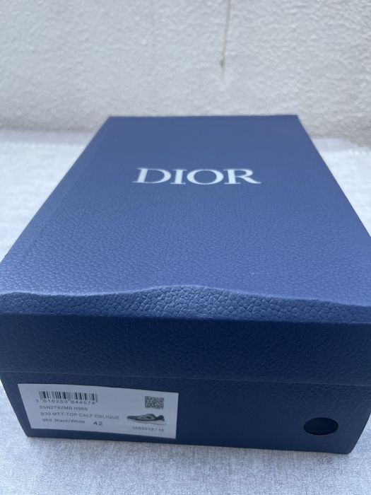 Dior B30 Black/White – Tamanho 42 – Com Caixa