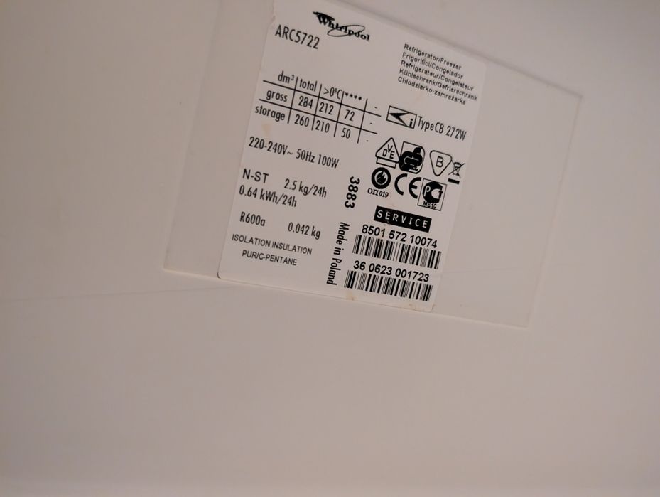 Lodówka Whirlpool Poznań Rataje • OLX.pl