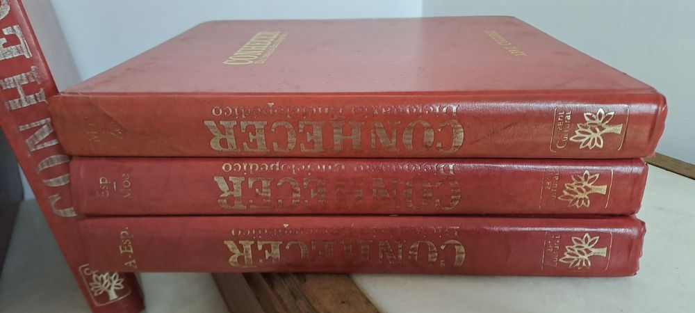 Enciclopédia Conhecer muito antiga, Dicionário Enciclopédico 12 +3 Vol