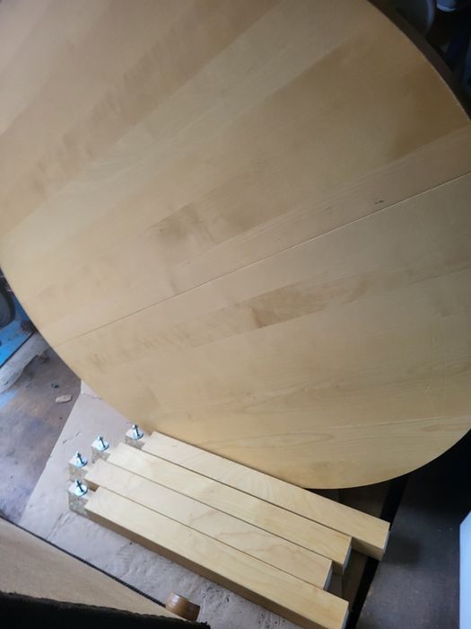 "Stół" drewniany rozkładany