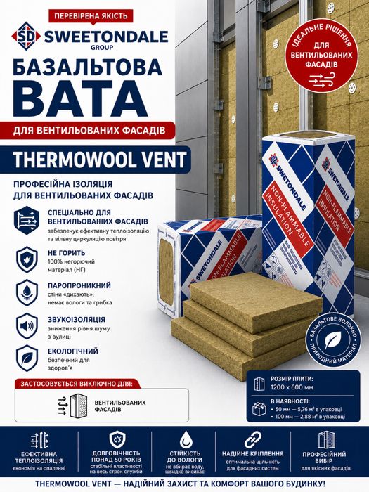 Thermowool Vent (80 плотность)