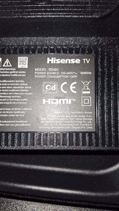 Hicense 55A6N peças