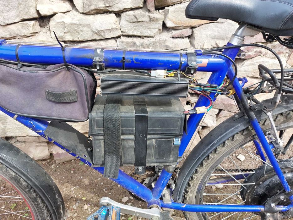 Велосипед електричний 48 вольт 1000 ват