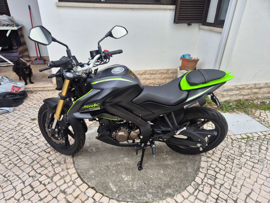 Moto 125 nova com garantia apenas 645 km
