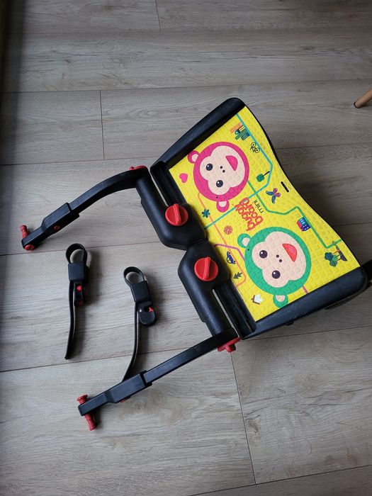 Dostawka do wózka uniwersalna, Lascal BuggyBoard MINI żółta małpki
