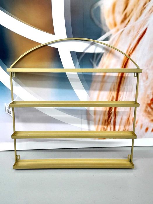 Estante Dourada de Beleza e Estética Nova