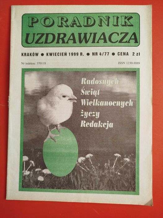 Poradnik uzdrawiacza, kwiecień 1999, nr 4/77
