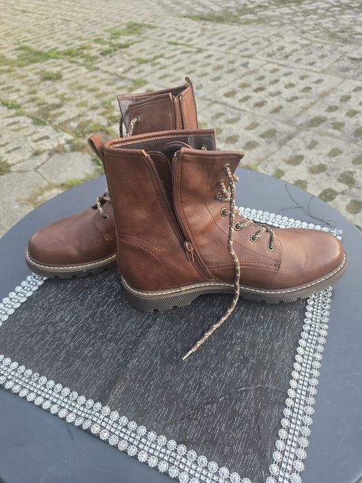 Botki damskie skóra ekologiczna