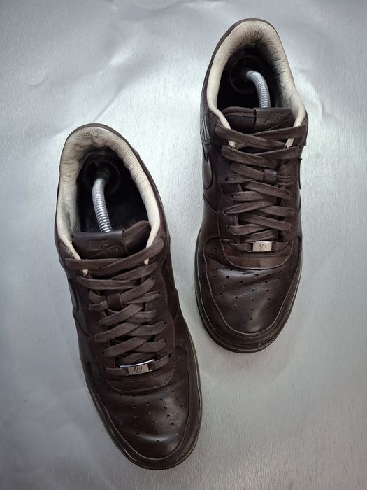 Кроссовки Nike Air Force 1 Supreme 07 Plus Brown