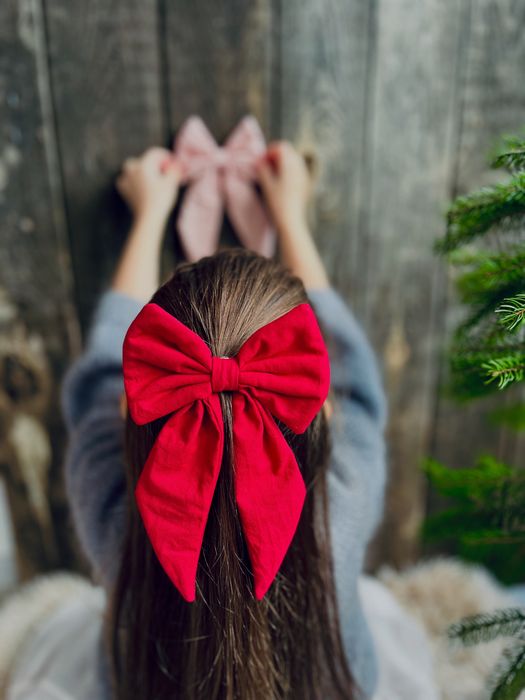 Kokarda mniejsza - dwkoracja, ozdoba swiateczna na wlosy