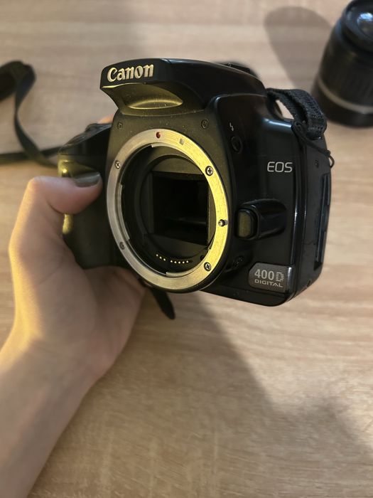 Камера Canon 400D + обьектив 18-55
