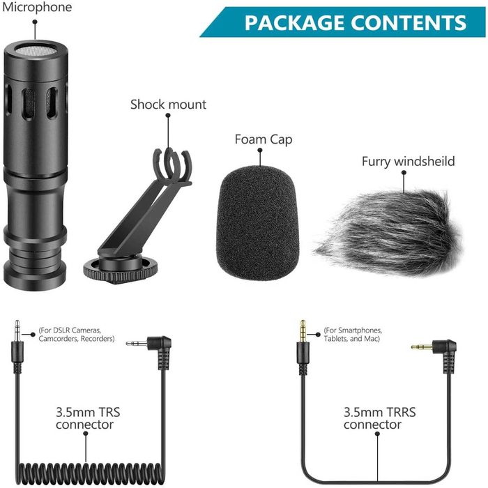 OPORTUNIDADE - Microfones pro de vídeo alta qualidade