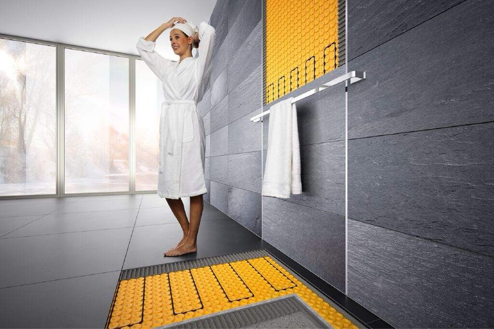 Tela piso radiante eléctrico: Schlüter-DITRA-HEAT-DUO