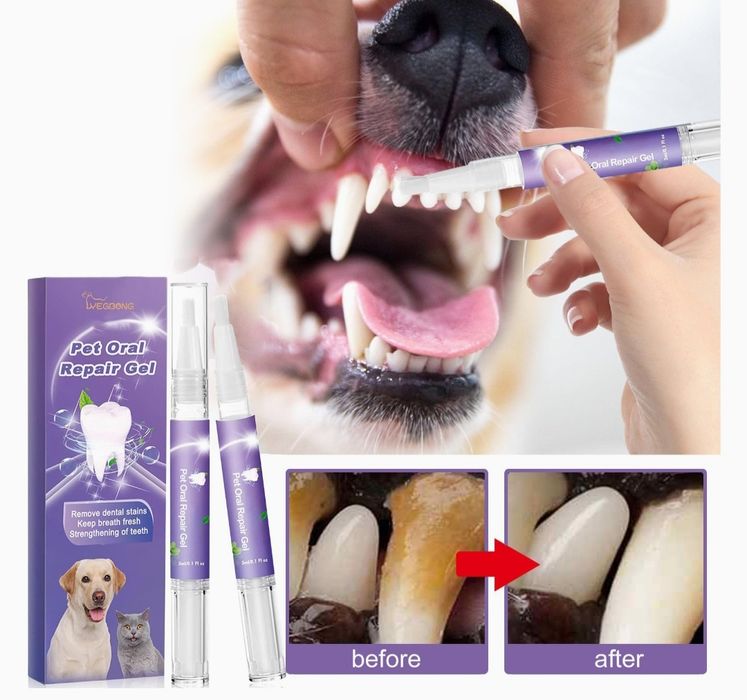 Nowy 1 x żel do czyszczenia zębów zwierząt