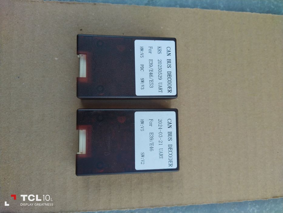 Vendo 2 unidades CAN BUS DECODER BMW E46