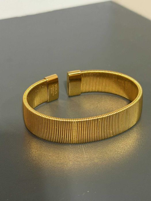 Stalowa bransoletka Tous Bulevar, 12mm szer, 17cm długość/Komis