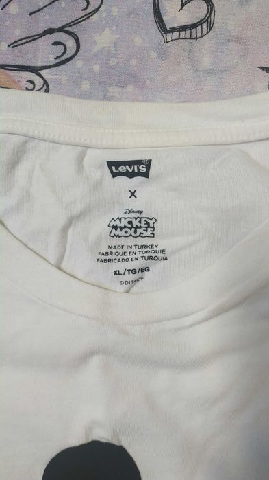 Футболка levis mickey mouse