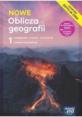 Nowe Oblicza Geografii 1 Karty Pracy + Podręcznik Rozszerzony 2024