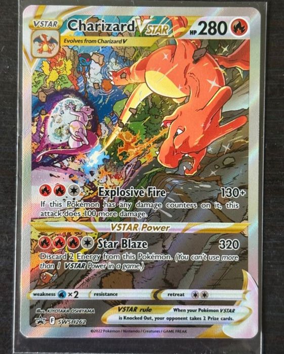 Carta Pokémon charizard