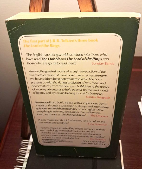 J R R Tolkien - Senhor dos Anéis Vol. I, II e III Paperback 1979 ENG