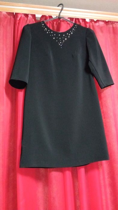 Женское  черное платье