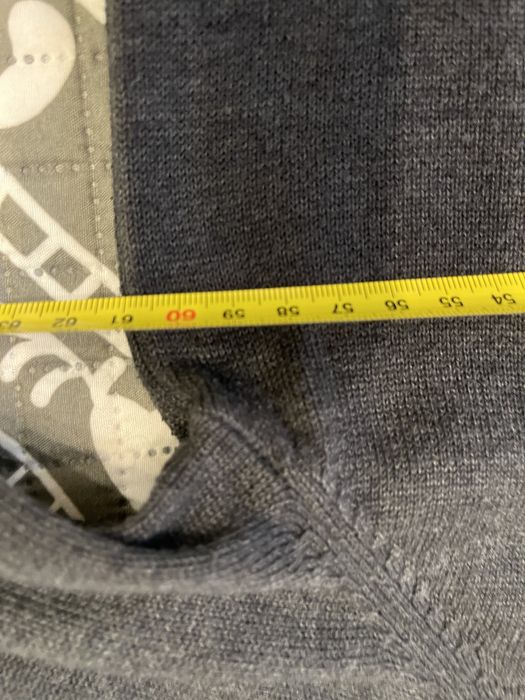 Sweter męski kardigan rozmiar xl ciemny szary