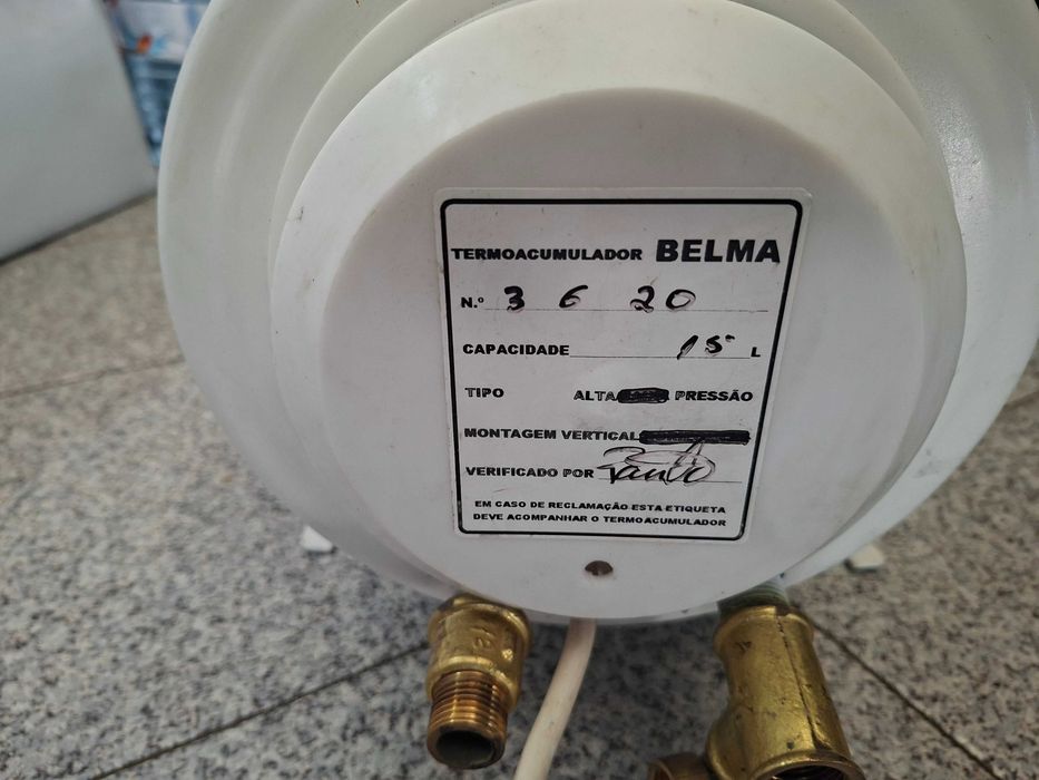 Cilindro "Belma" em cobre - 15 Litros