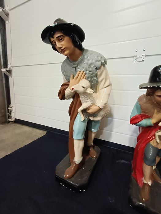 Pastores Arte Sacra Presépio Figura Santos