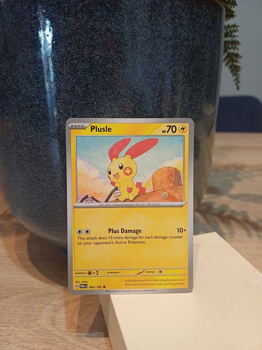Carta Pokémon Plusle #60