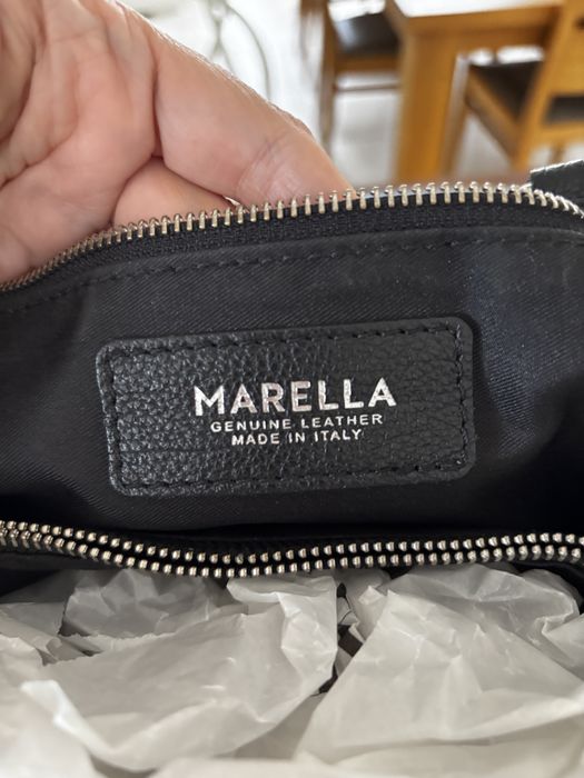 Torebka Marella. Czarna ze skóry