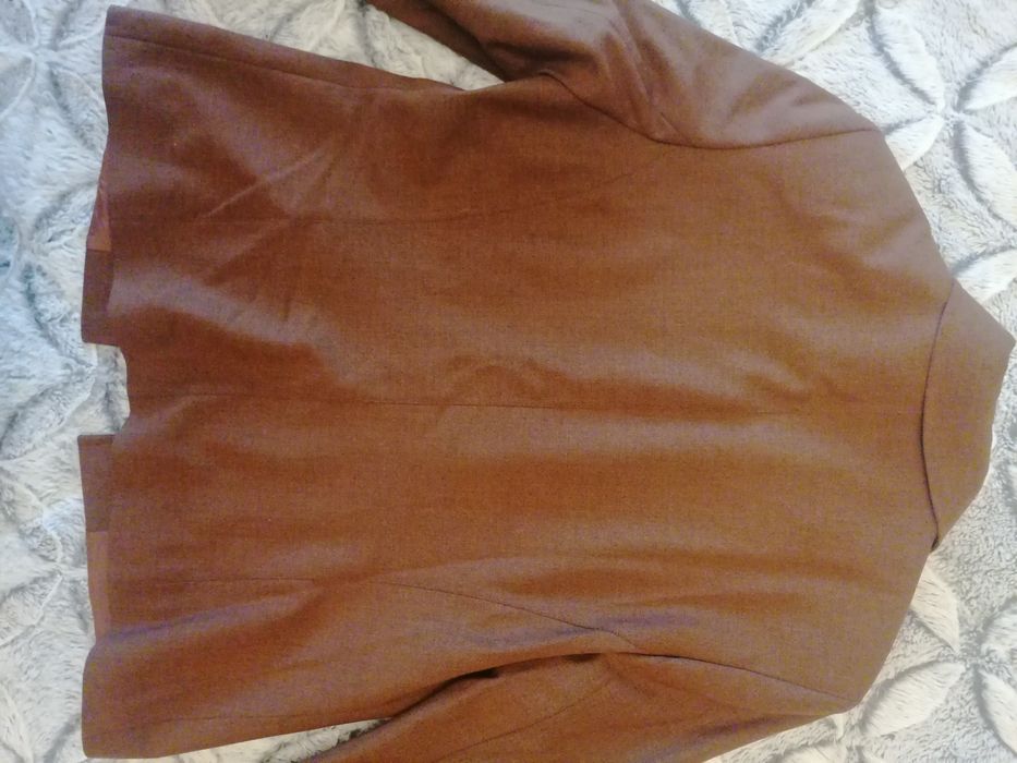 Casaco / blazer castanho tam. 40